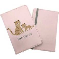 Passport Covers Warren Reed Love You Passport Cover - Pink
