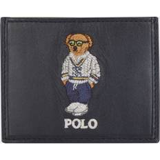 Polo Ralph Lauren Porte-Cartes En Cuir - Bleu