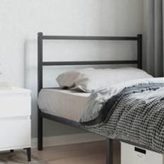 Beds & Mattresses Berkfield Home Metal Black 100 cm One Size Headboard