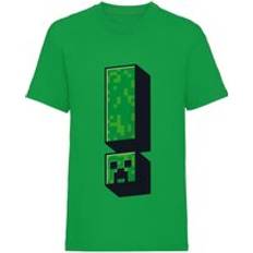 Minecraft Creeper Exclamation Point T-Shirt - Green