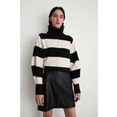 Leather Skirts Warehouse Womens Real Leather Clean Pelmet Skirt - Black