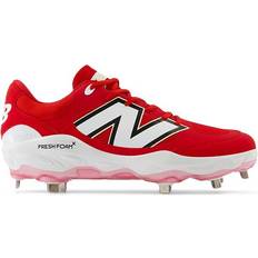 New Balance Baseball Shoes New Balance Men's Fresh Foam X 3000v7 Metal Baseball Cleats - Red