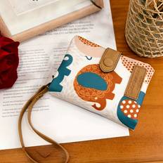 Temu Casual Trifold Wallet With Coin Pocket - Large Capacity