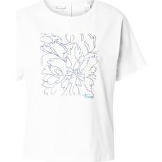 Triumph Blå Natkjoler Triumph Soveskorte - Elfenben/Navy/Himmelblå