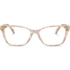 Coach HC6248U 5894 52 Briller Kvinder Krystalklar Transparent Field of Flowers 52mm