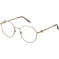 Glasögon & Läsglasögon Furla VFU870 0A93 54 Guldiga Glasögon