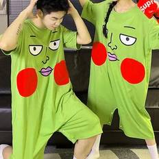 Unisex Pajamas Shein Unisex Spring And Summer Funny And Fun Pajamas - Cotton