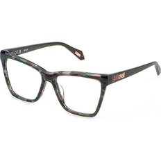 Just Cavalli VJC131 0V34 54 Sköldpaddemönstradeshell Glasögon Kvinna