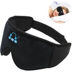 Sleep Masks Zeuxo Sleep Mask with Bluetooth Headphones 3D Blackout