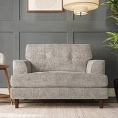 Silver Armchairs Dunelm Cooper Snuggle Chair Chunky Chenille Silver Armchair