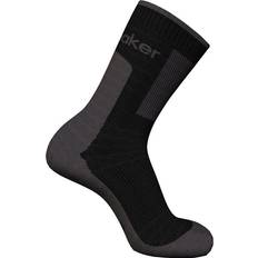 Icebreaker Strumpor Icebreaker Merino Hike+ Medium Crew - Black/Obsidian