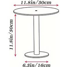 Temu Elegant Transparent Acrylic 1pc Cake Stand