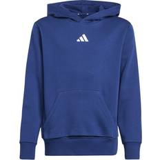 Adidas Hoodies Barnkläder adidas Essentials JR Huvtröja - Dkblue/White