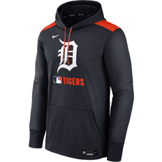 Detroit Tigers Jackets & Sweaters Nike Authentic Pullover Hoodie Mens