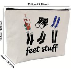 Unisex Cosmetic Bags Temu Unisex Cosmetic Bag - Feet Fragrance-free