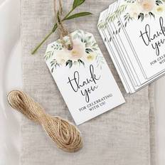 Gift Tags Shein Floral Gift Tags 50pcs Thank You