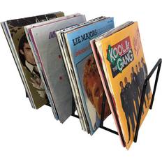 7even Schallplatten 7 Inch Single Ständer Schwarz Tisch-Rack