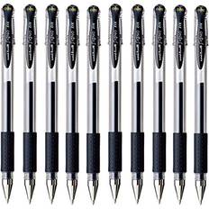 Black Gel Pens Uniball Signo Gel Inktpen 0.38 mm Rood 10 Stuks