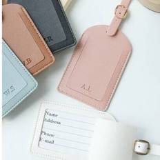 Luggage Shein Custom Initials Luggage Tag For Suitcases