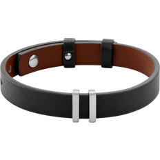 Lucléon ID Bracelet - Silver/Black/Brown