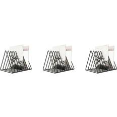 CD & Vinyl Storage Tlily 3X Vinyl Record CD Storage Rack Album Display Rack