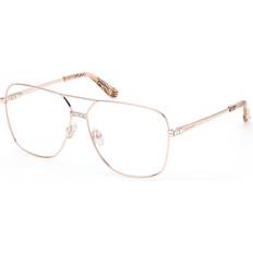 Glasögon & Läsglasögon Guess by Marciano GM50029 028 Optiska Bågar Metall Guld Fyrkantig