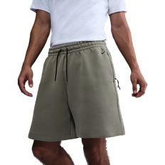 Nike Tech Men's Fleece Shorts - Light Army/Black