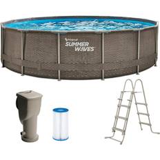 Pools Summer Waves Round Pool Complete Set Ø4.6x1.1m