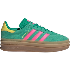 adidas Gazelle Bold W - Court Green/Lucid Pink/Pure Sulfur