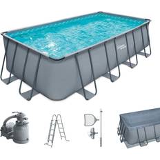 Pools Summer Waves Rectangular Pool Complete Set 5.5x2.7x1.3m