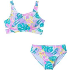 Bikinis Children's Clothing Andy & Evan Toddler Child Girls Tropical Print Bikini Trop Palm