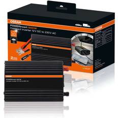 Osram Powerinvert Modifizierter Sinus-Wechselrichter 12V DC 500W 57 mm