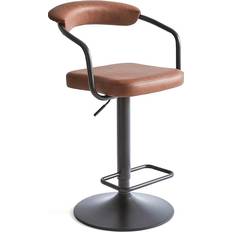 Dunelm Bar Stools Dunelm Houston Faux Tan Bar Stool 111cm