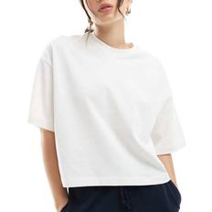 Bershka Boxy Oversized T-shirt - White