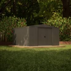 Outbuildings Arrow Galvanized Steel Storage Shed Polyester 10-ft x 10-ft Gray (Building Area )
