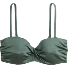 H&M Balconette Bikini Top - Dusty Green