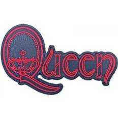 Fabrics Queen Crown Iron On Patch One Size Dark Blue/Red Fabrics