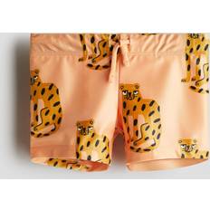 Orange Children's Clothing H&M Boys Printed Swimming Trunks - Orange