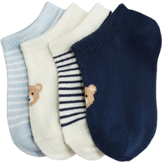 H&M Baby 4er-Pack Kurzsocken - Blau