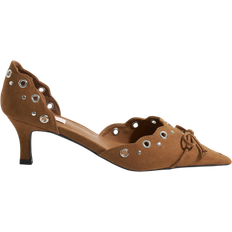 Nelly Pointy Half Pump - Brun