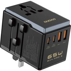 Reseadapter 65W 2x USB-C 2x USB-A