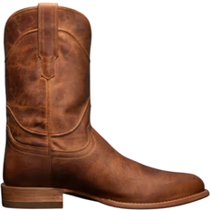 Tecovas Men's The Earl Roper Boots, Round Toe, 10" Shaft, Scotch, Goat, 1.125" Heel
