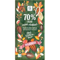 Garant Mörk Choklad 70% Kakao 100g