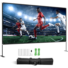Projector Screens Bed Bath & Beyond Projector Screen with Stand 150 inch