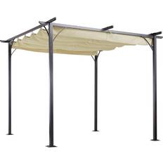 Dakota Fields Pergola - Beige 3x3 m