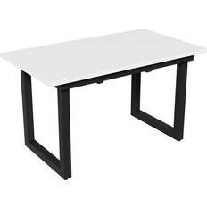 Metro Lane Extendable White 140-180 x 80 x 75 cm Dining Table 80x180cm