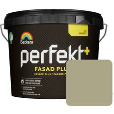 Beckers perfekt plus Beckers Akrylatfärg Perfekt Fasad Plus 2,7L Träfasadsfärg Linen 2.7L