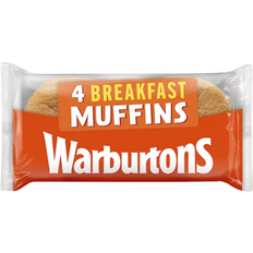 Warburtons Warburtons 4 Delicious Breakfast Muffins 4pack