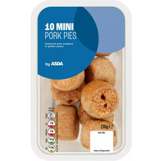 Asda Mini Pork Pies 250g 10pcs