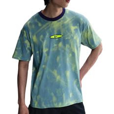 Nike Men's Sportswear Max90 Tee - Blue/Yellow